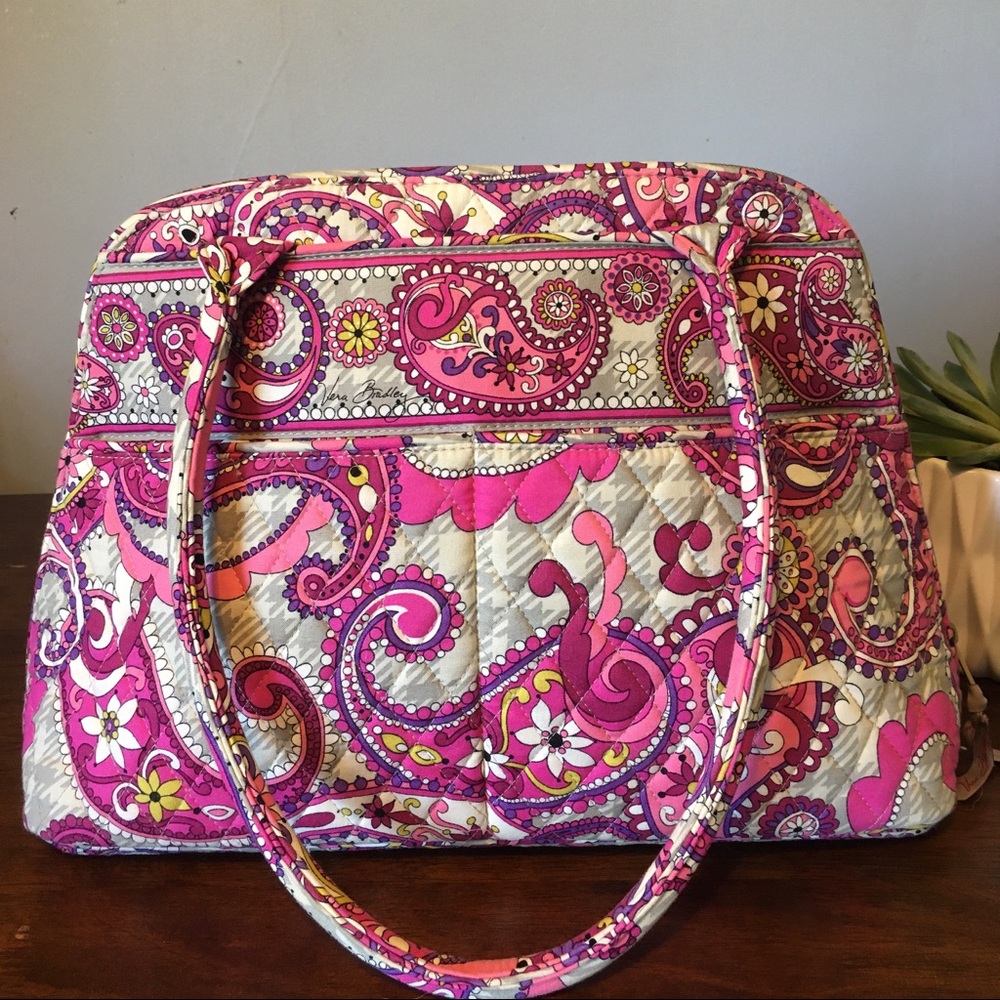 Vera Bradley Bolwer Paisley Meets Plaid